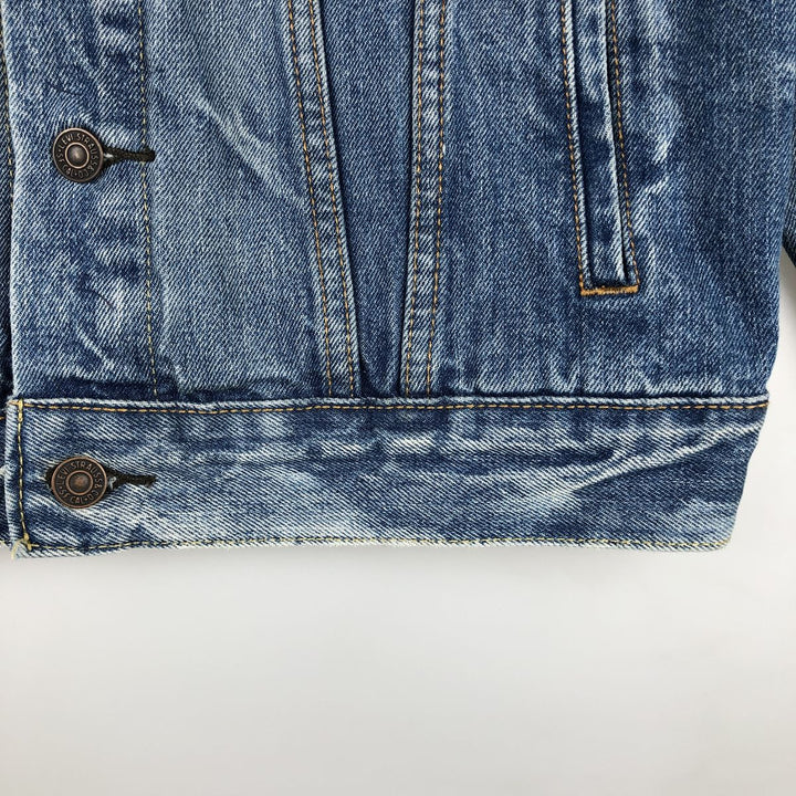 Levi's denim jacket, size S, men's cotton blue type Vintage Second Hand