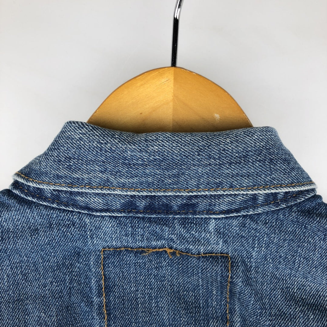 Levi's denim jacket, size S, men's cotton blue type Vintage Second Hand