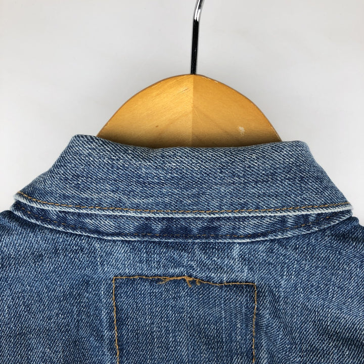 Levi's denim jacket, size S, men's cotton blue type Vintage Second Hand