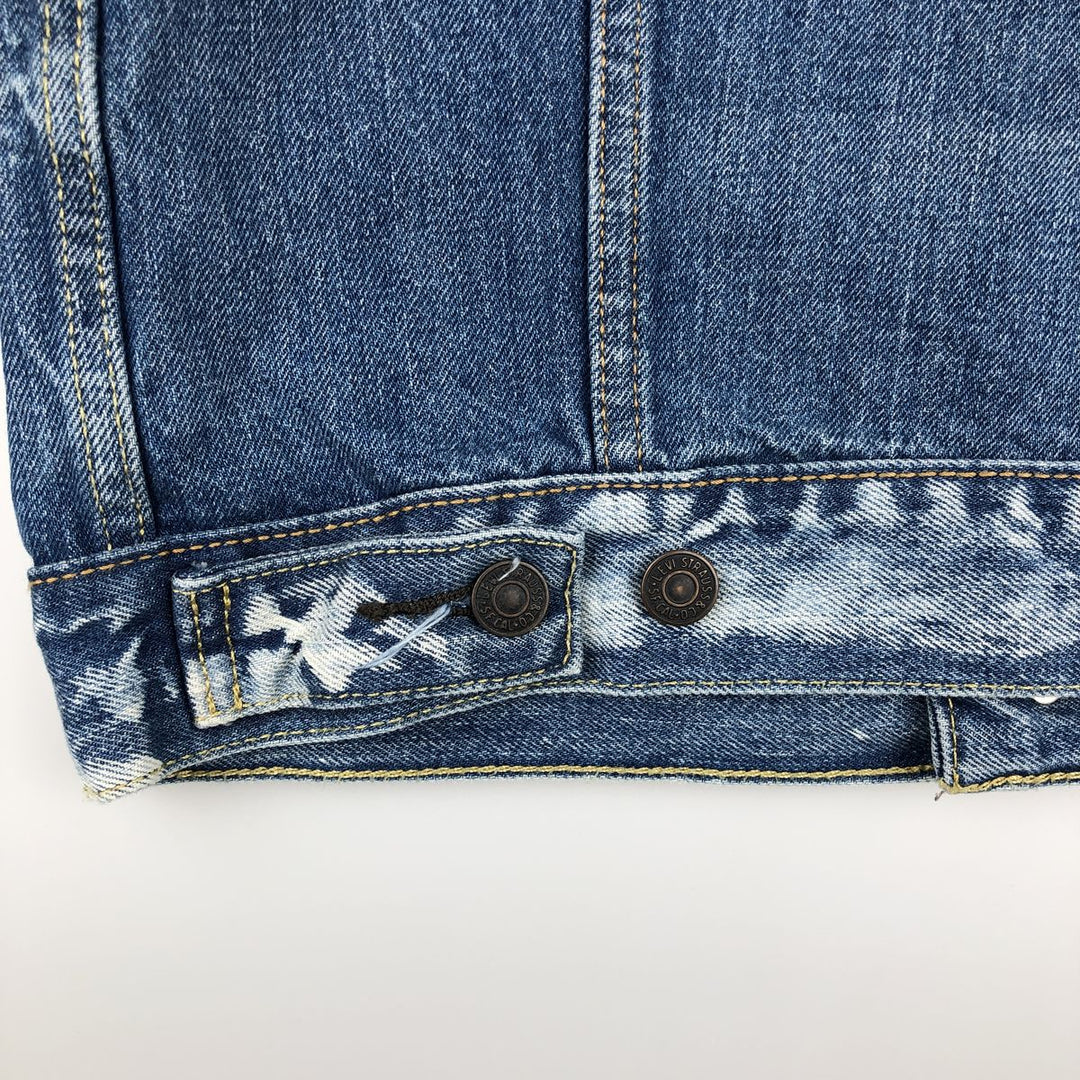 Levi's denim jacket, size S, men's cotton blue type Vintage Second Hand