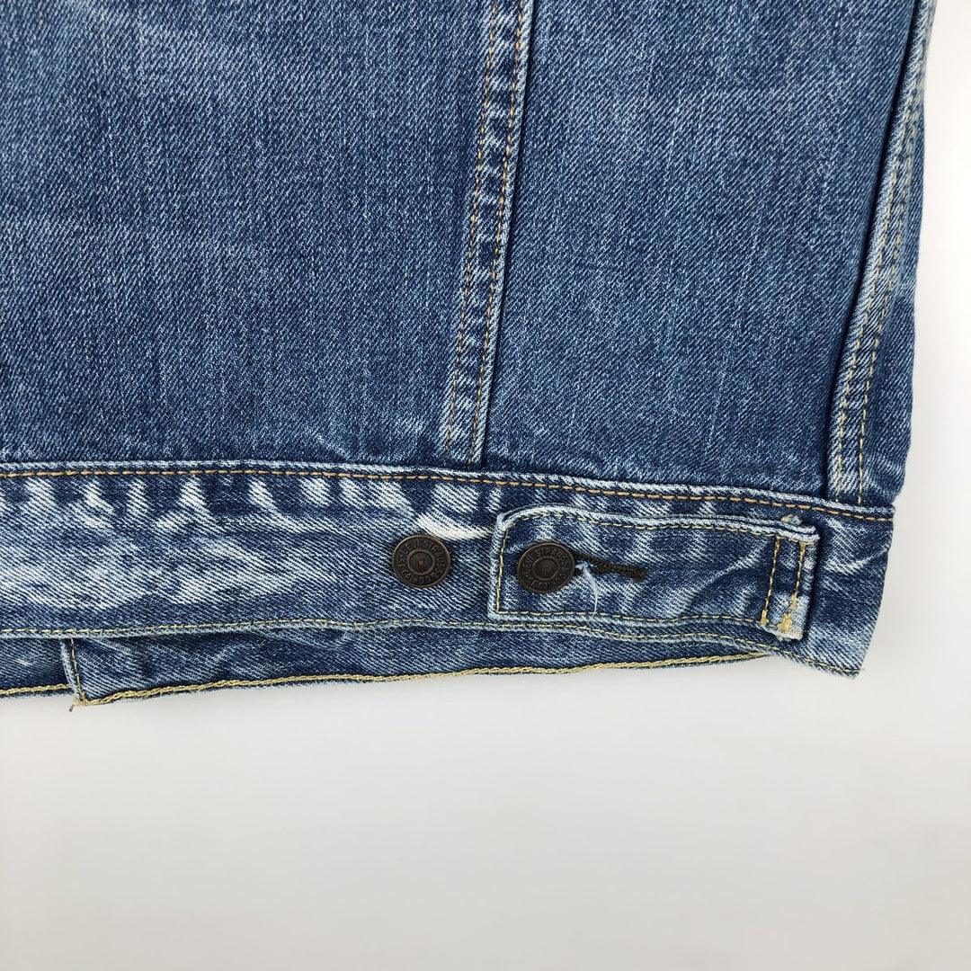 Levi's denim jacket, size S, men's cotton blue type Vintage Second Hand