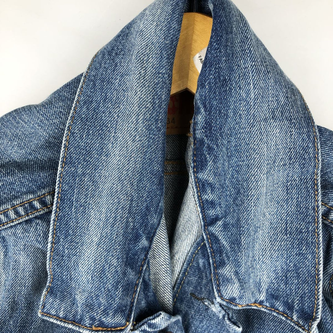 Levi's denim jacket, size S, men's cotton blue type Vintage Second Hand