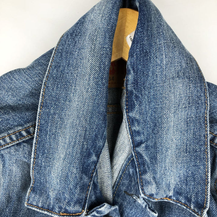 Levi's denim jacket, size S, men's cotton blue type Vintage Second Hand