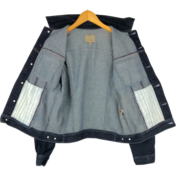 Banana Republic Heritage Denim Jacket, Men's Size M, Dark Navy cotton navy blue type Vintage Second Hand