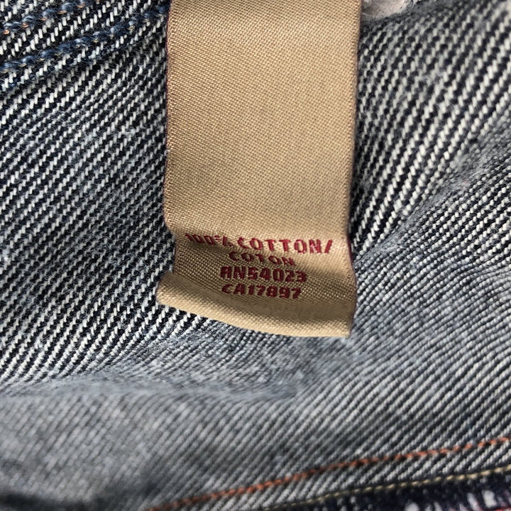Banana Republic Heritage Denim Jacket, Men's Size M, Dark Navy cotton navy blue type Vintage Second Hand