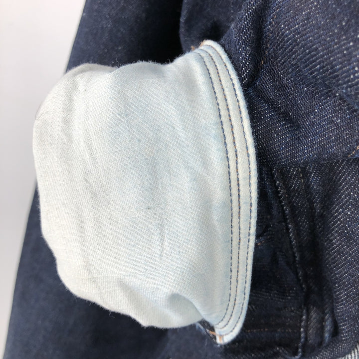 Banana Republic Heritage Denim Jacket, Men's Size M, Dark Navy cotton navy blue type Vintage Second Hand