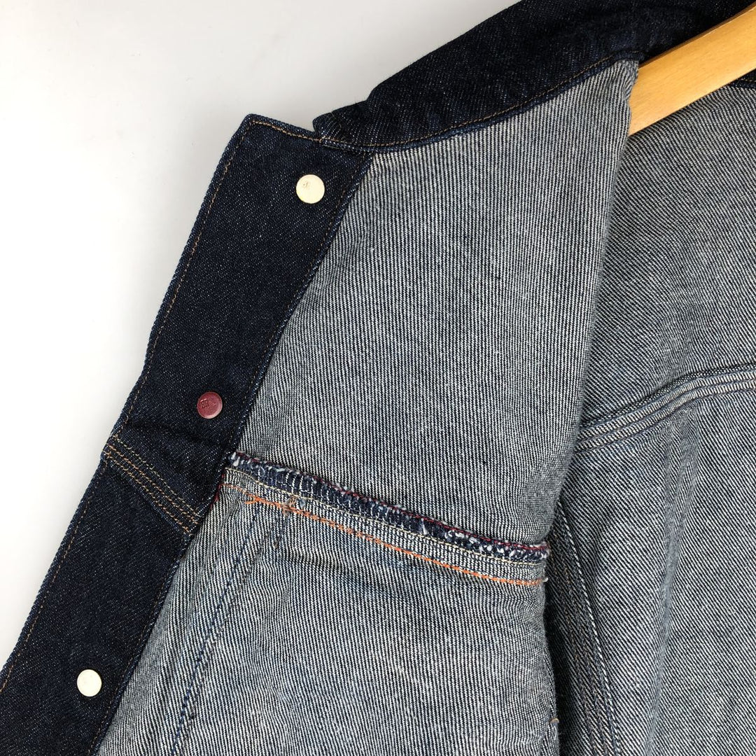 Banana Republic Heritage Denim Jacket, Men's Size M, Dark Navy cotton navy blue type Vintage Second Hand