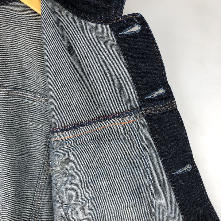Banana Republic Heritage Denim Jacket, Men's Size M, Dark Navy cotton navy blue type Vintage Second Hand