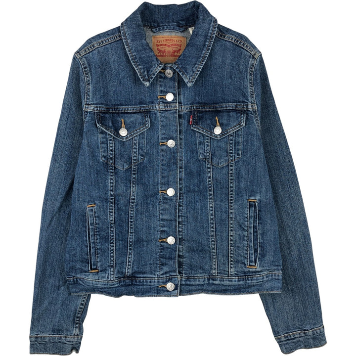 Levi's denim jacket, denim jacket, women's size XL cotton blue type Vintage Second Hand