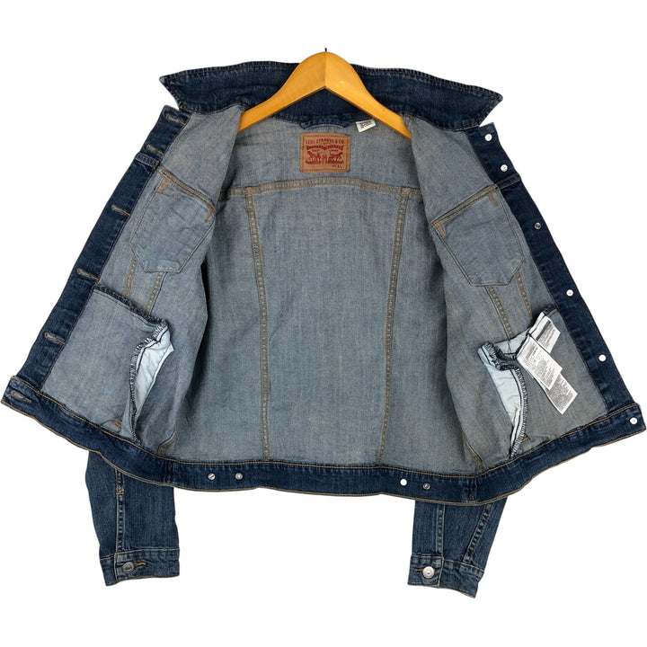 Levi's denim jacket, denim jacket, women's size XL cotton blue type Vintage Second Hand