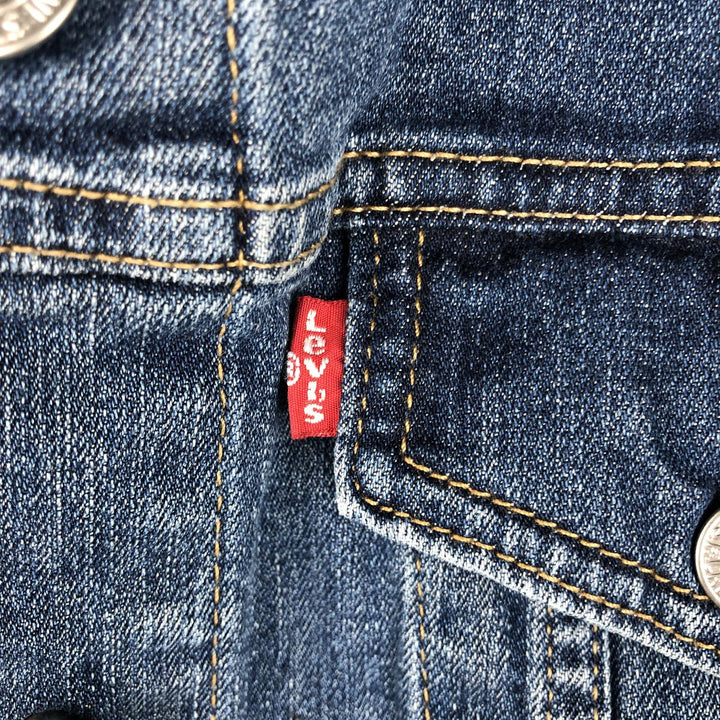 Levi's denim jacket, denim jacket, women's size XL cotton blue type Vintage Second Hand