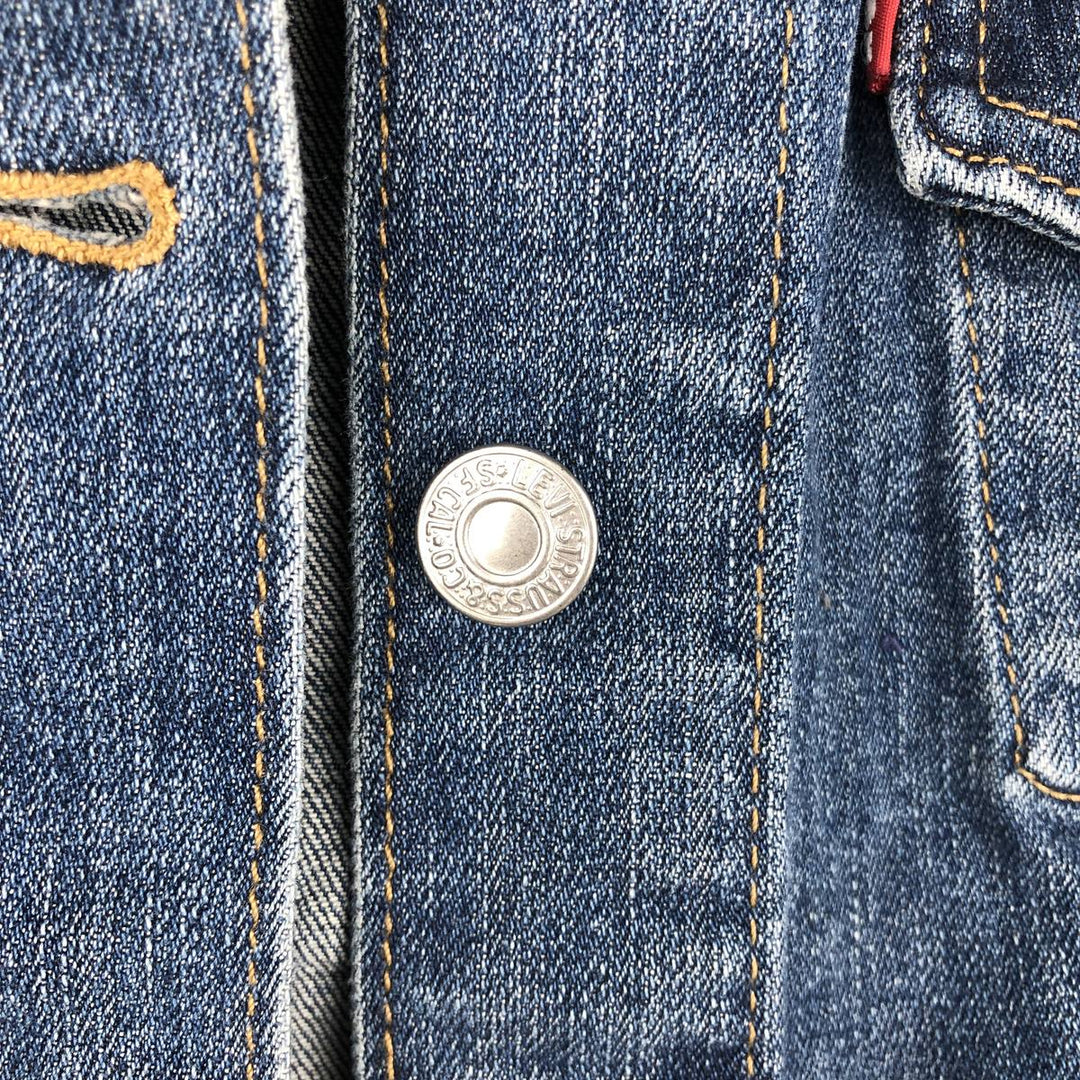 Levi's denim jacket, denim jacket, women's size XL cotton blue type Vintage Second Hand