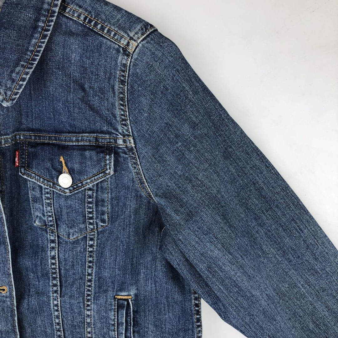 Levi's denim jacket, denim jacket, women's size XL cotton blue type Vintage Second Hand