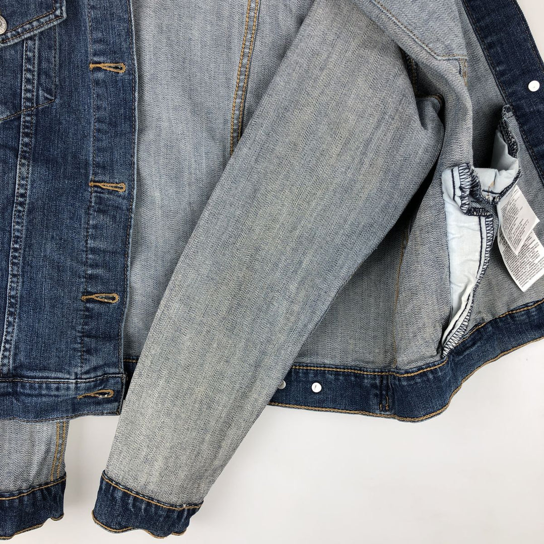 Levi's denim jacket, denim jacket, women's size XL cotton blue type Vintage Second Hand