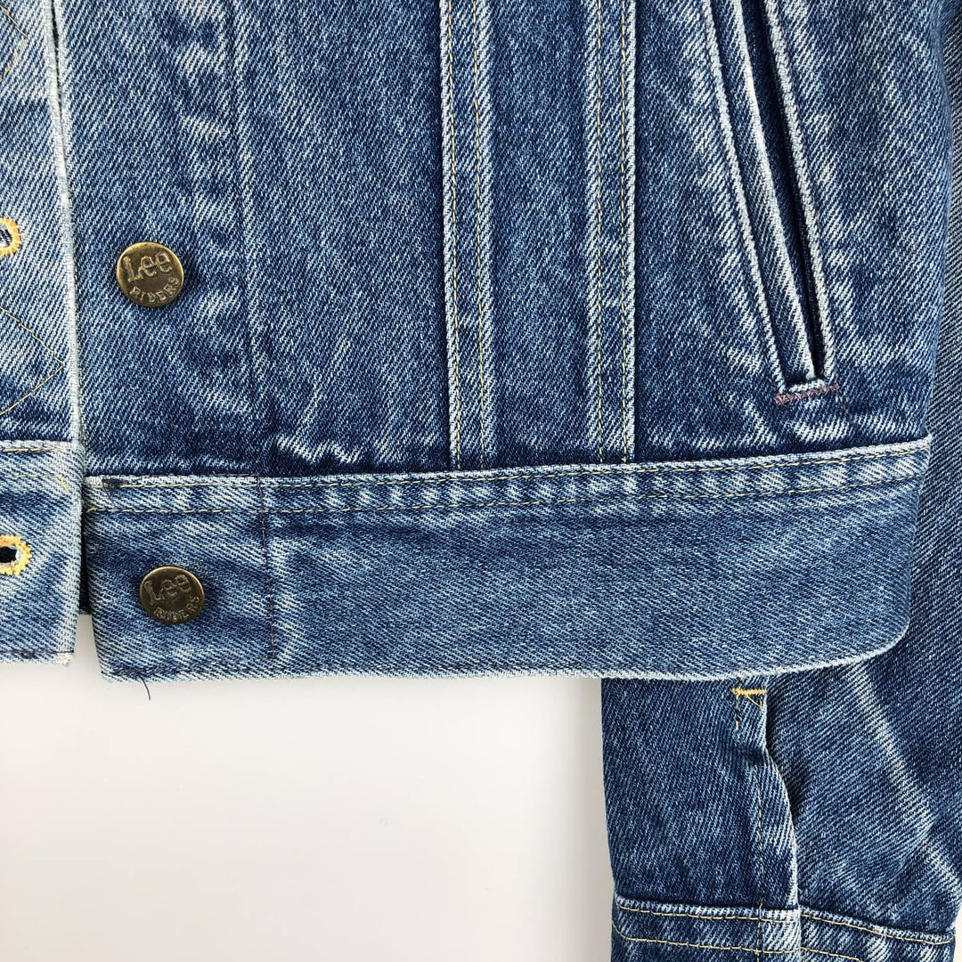 Vintage 70s-80'S Lee MS.LEE denim jacket, made in the USA, size S, women's. unclear blue type Vintage Second Hand