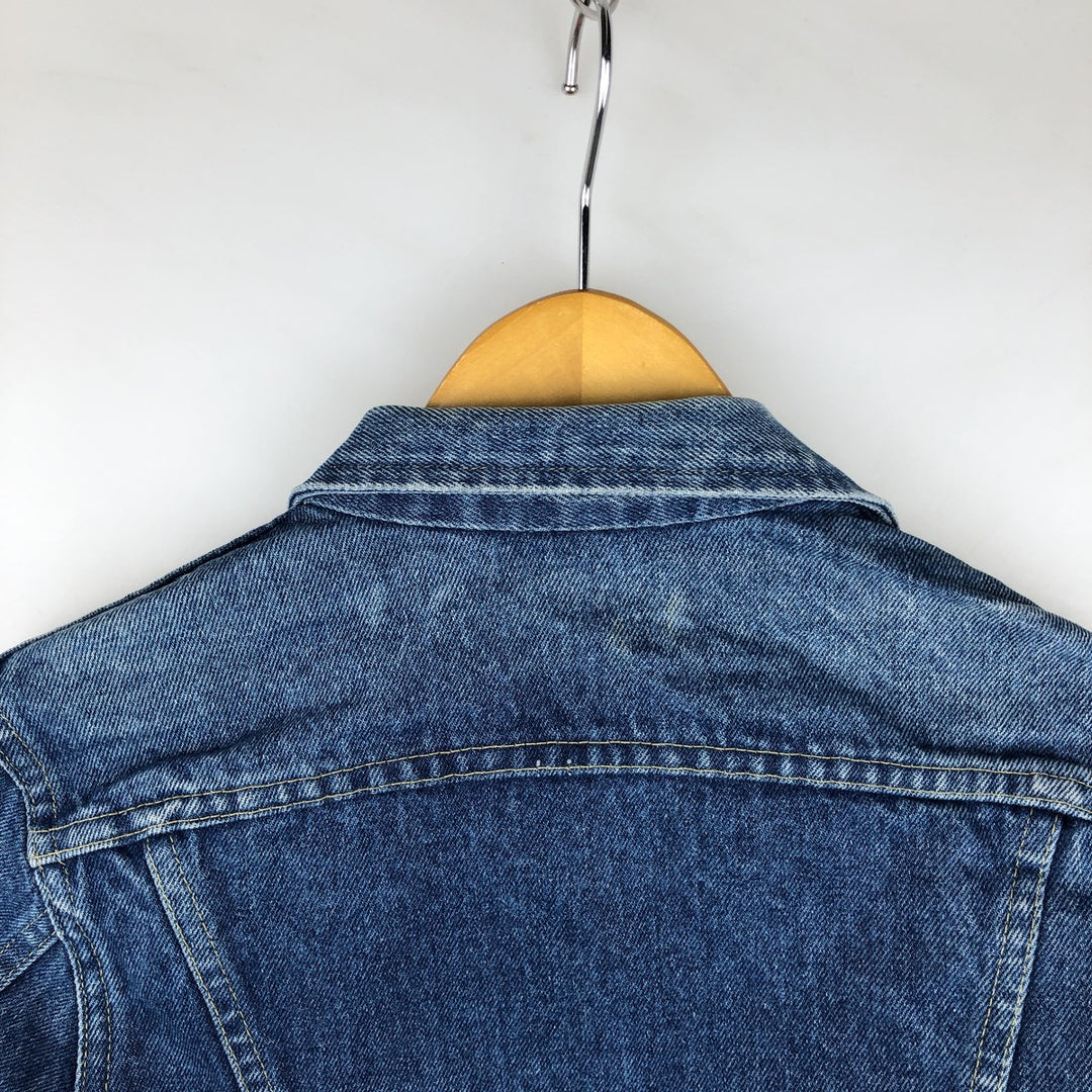 Vintage 70s-80'S Lee MS.LEE denim jacket, made in the USA, size S, women's. unclear blue type Vintage Second Hand
