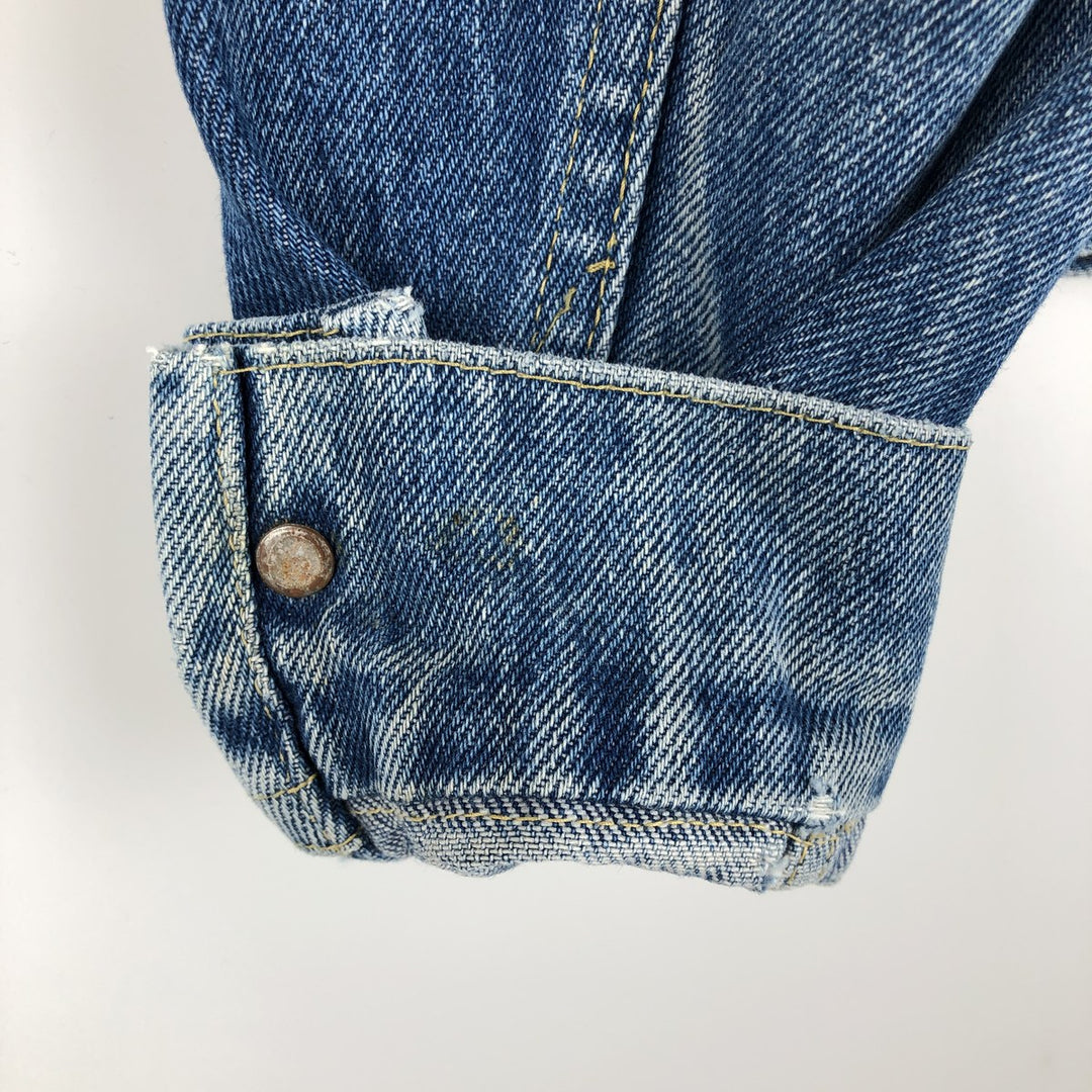 Vintage 70s-80'S Lee MS.LEE denim jacket, made in the USA, size S, women's. unclear blue type Vintage Second Hand