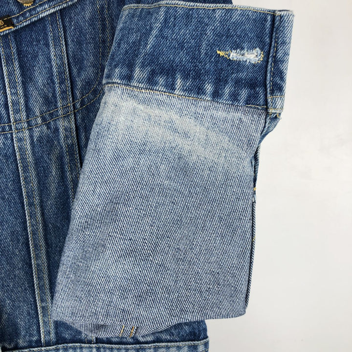 Vintage 70s-80'S Lee MS.LEE denim jacket, made in the USA, size S, women's. unclear blue type Vintage Second Hand