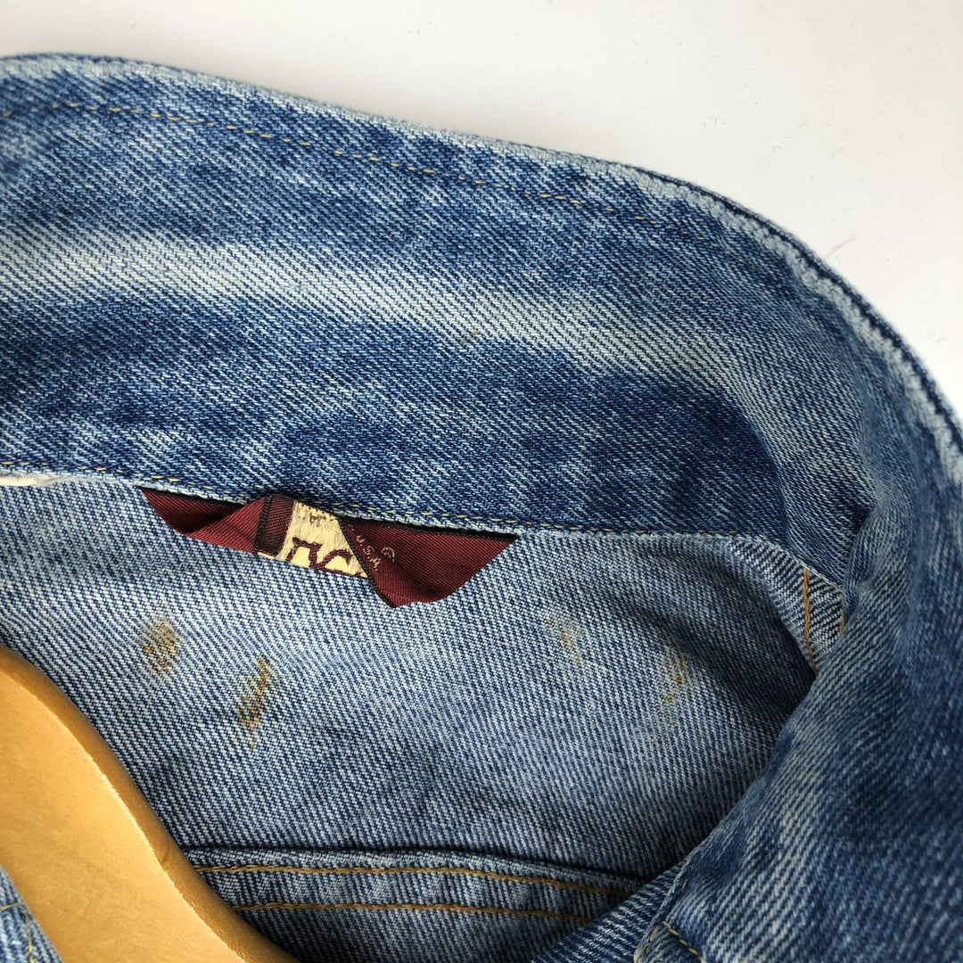 Vintage 70s-80'S Lee MS.LEE denim jacket, made in the USA, size S, women's. unclear blue type Vintage Second Hand