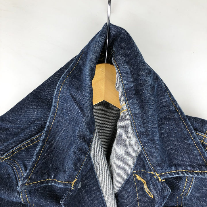 Lee denim jacket, size L, women's cotton blue type Vintage Second Hand