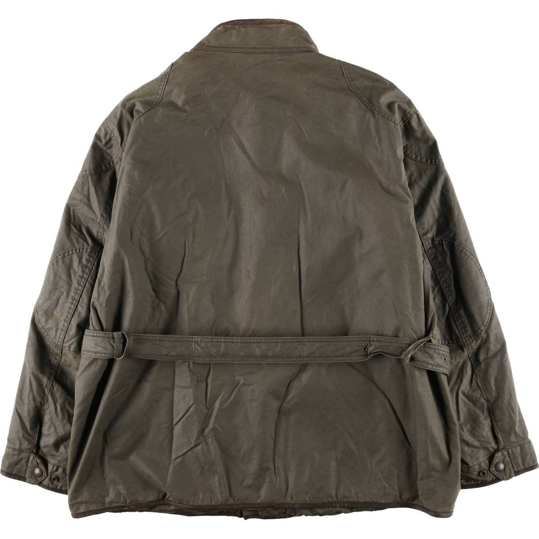 Special Price: Ralph Lauren POLO by Ralph Lauren Waxed Cotton Oiled Jacket, Men's Size XXL cotton Khaki type Vintage Second Hand
