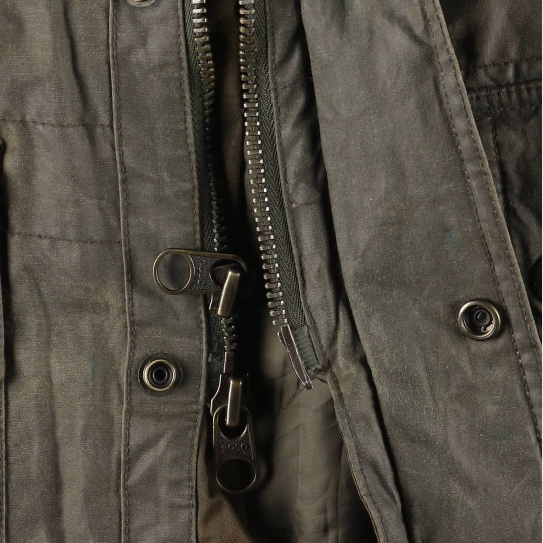 Special Price: Ralph Lauren POLO by Ralph Lauren Waxed Cotton Oiled Jacket, Men's Size XXL cotton Khaki type Vintage Second Hand