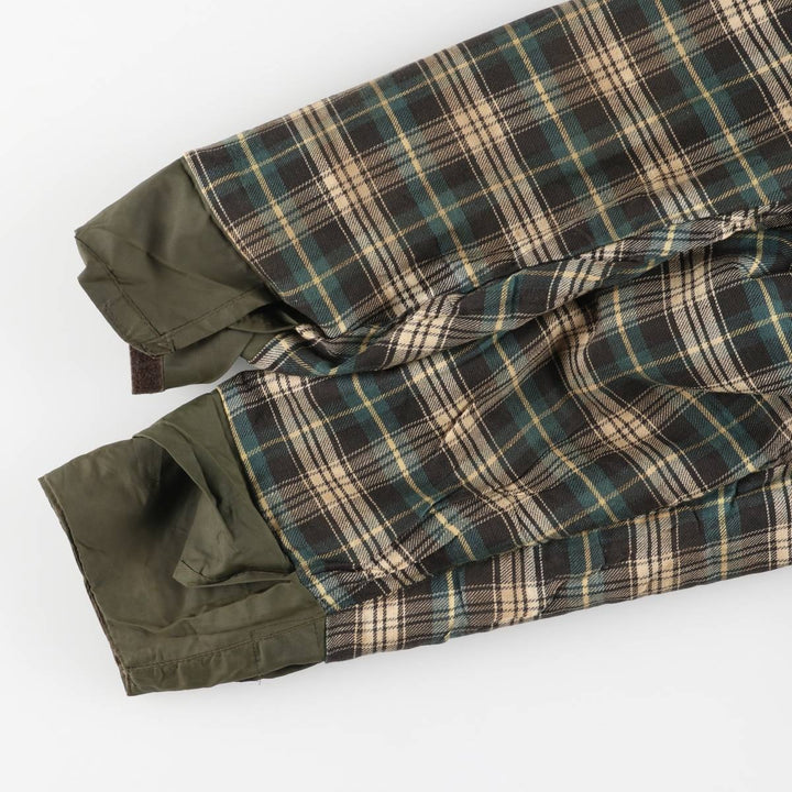 Vintage 1980'S Barbour Beaufort 2 Warrant Oiled Hunting Jacket, Made in England, Men's Size L unclear Khaki type Vintage Second Hand