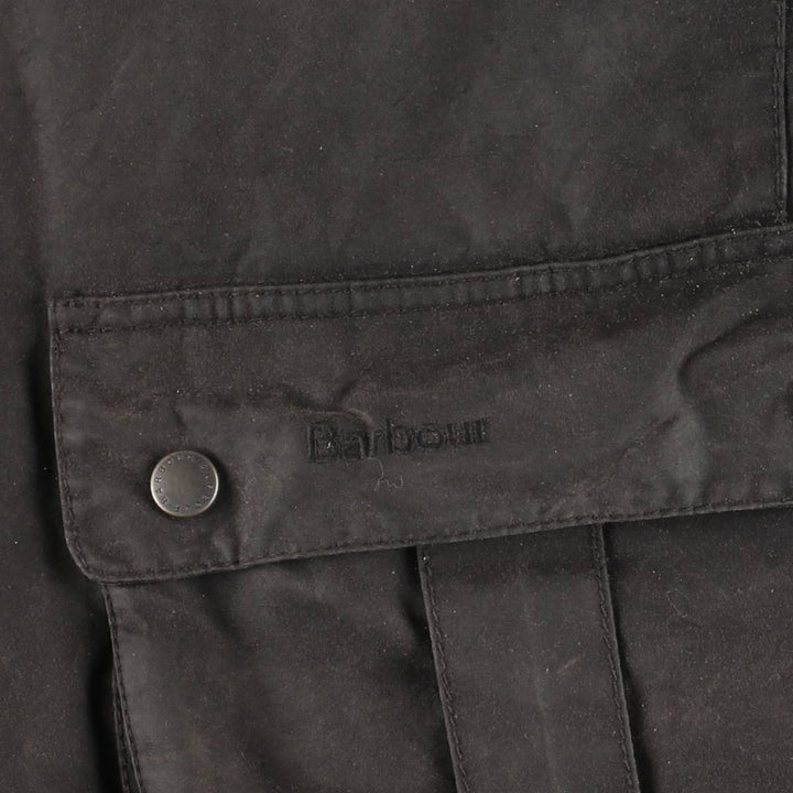 Barbour International 3-Warrant Insulated Waxed Cotton Oiled Jacket, Men's Size XL Waxed cotton brown type Vintage Second Hand