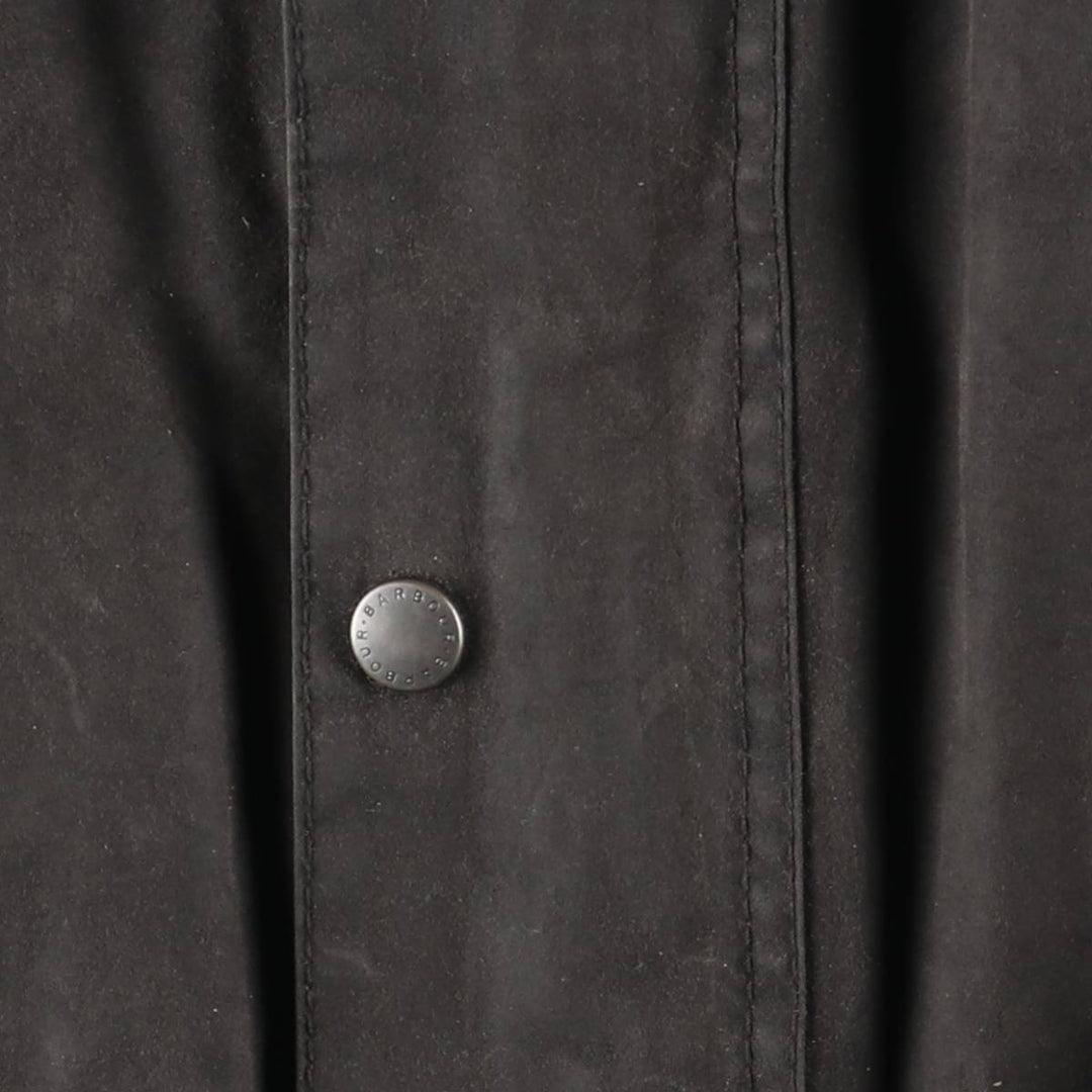 Barbour International 3-Warrant Insulated Waxed Cotton Oiled Jacket, Men's Size XL Waxed cotton brown type Vintage Second Hand