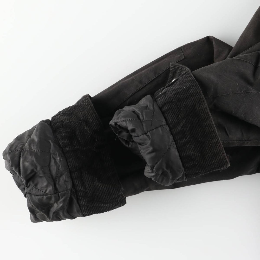 Barbour International 3-Warrant Insulated Waxed Cotton Oiled Jacket, Men's Size XL Waxed cotton brown type Vintage Second Hand