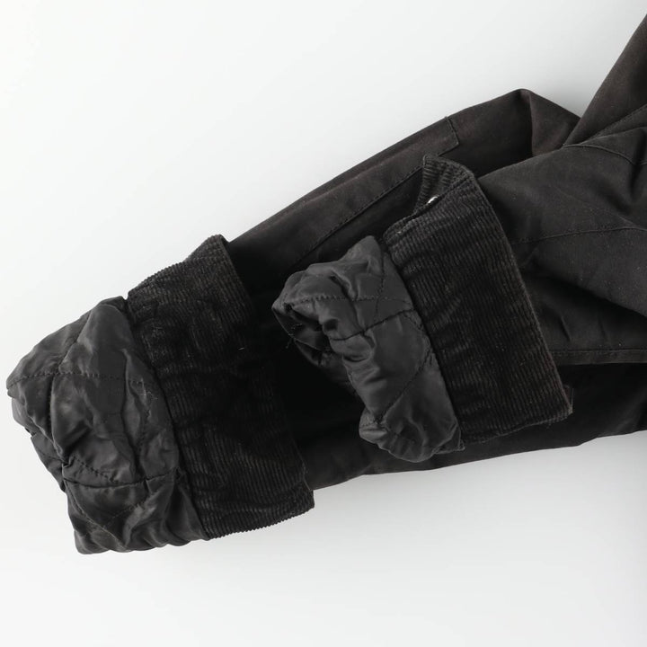 Barbour International 3-Warrant Insulated Waxed Cotton Oiled Jacket, Men's Size XL Waxed cotton brown type Vintage Second Hand