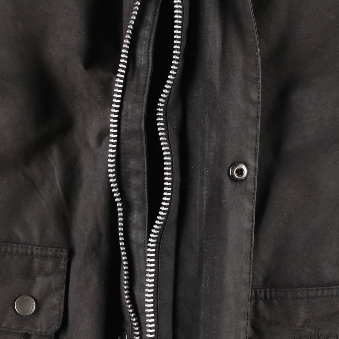 Barbour International 3-Warrant Insulated Waxed Cotton Oiled Jacket, Men's Size XL Waxed cotton brown type Vintage Second Hand