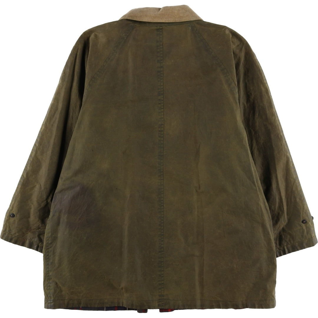 Ralph Lauren waxed cotton oiled jacket, made in the USA, men's size M unclear Khaki type Vintage Second Hand