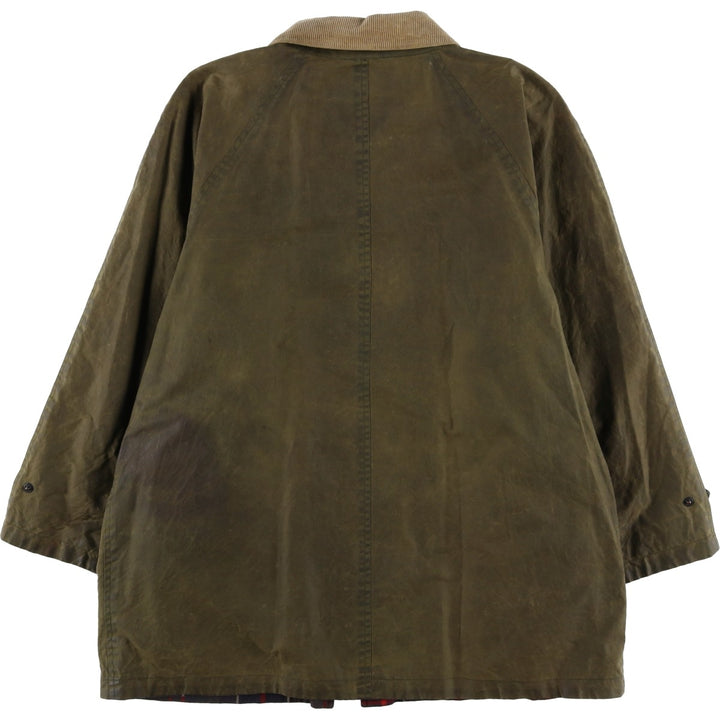 Ralph Lauren waxed cotton oiled jacket, made in the USA, men's size M unclear Khaki type Vintage Second Hand