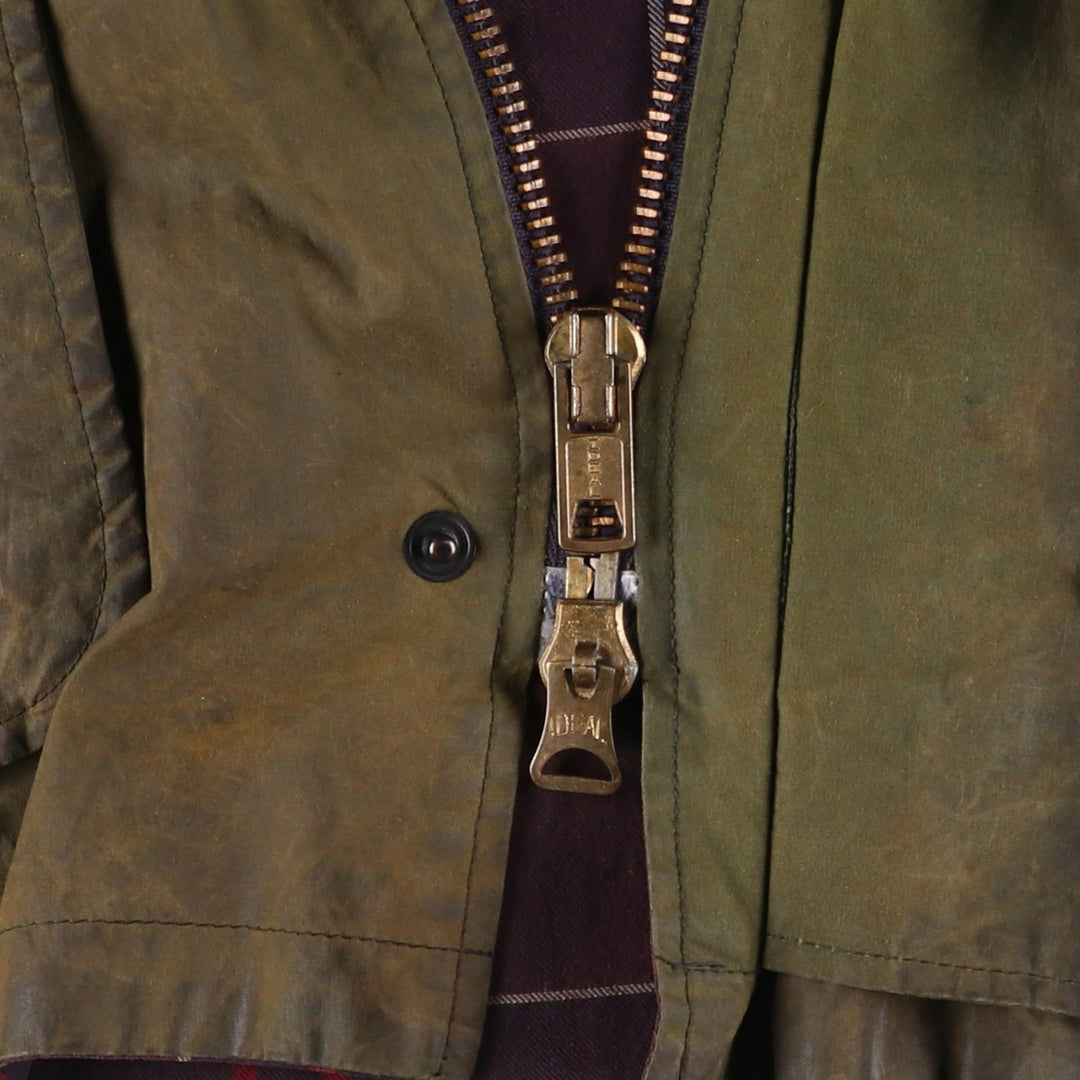 Ralph Lauren waxed cotton oiled jacket, made in the USA, men's size M unclear Khaki type Vintage Second Hand