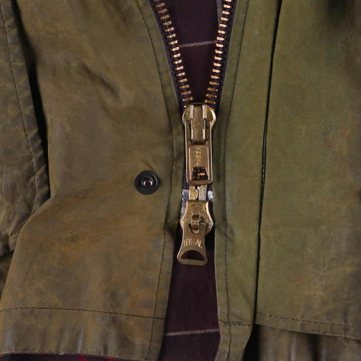 Ralph Lauren waxed cotton oiled jacket, made in the USA, men's size M unclear Khaki type Vintage Second Hand