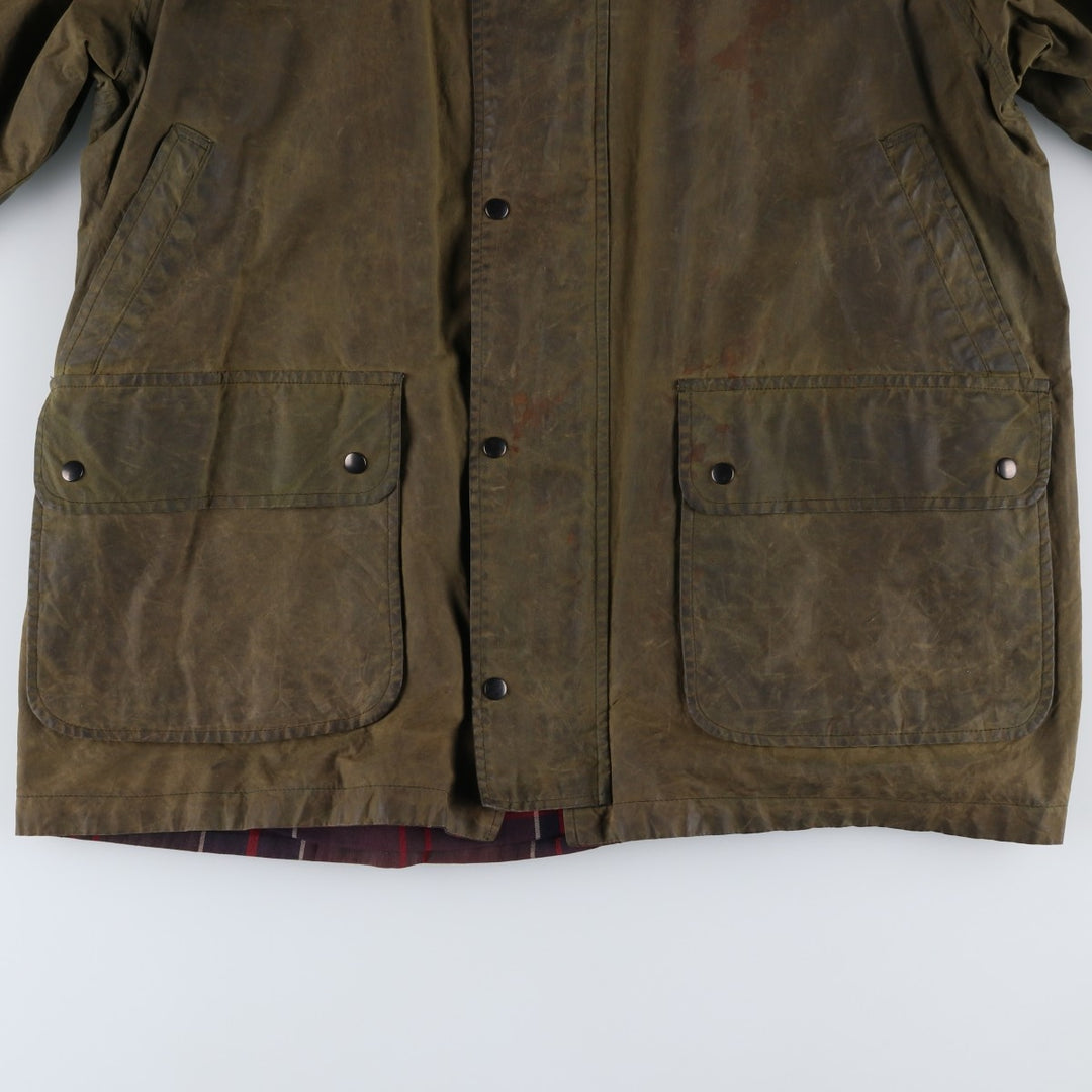 Ralph Lauren waxed cotton oiled jacket, made in the USA, men's size M unclear Khaki type Vintage Second Hand