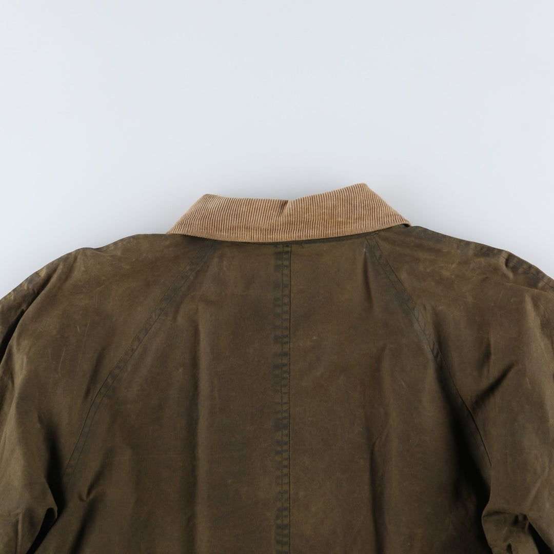 Ralph Lauren waxed cotton oiled jacket, made in the USA, men's size M unclear Khaki type Vintage Second Hand