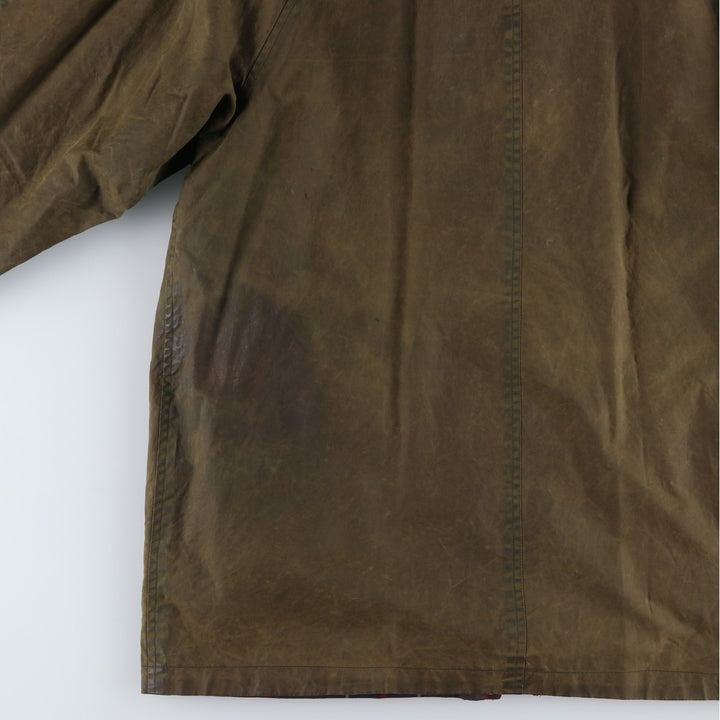 Ralph Lauren waxed cotton oiled jacket, made in the USA, men's size M unclear Khaki type Vintage Second Hand