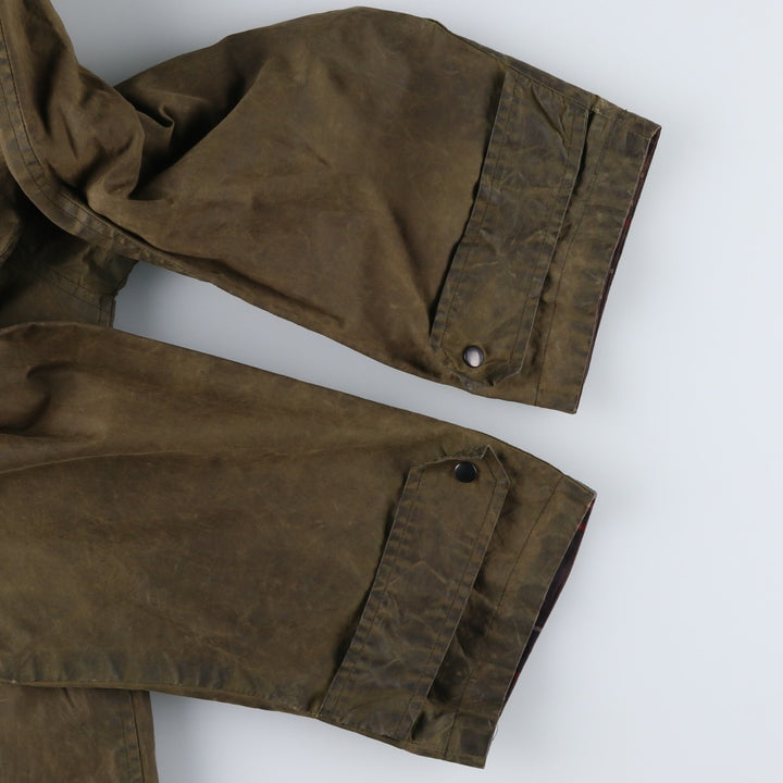 Ralph Lauren waxed cotton oiled jacket, made in the USA, men's size M unclear Khaki type Vintage Second Hand