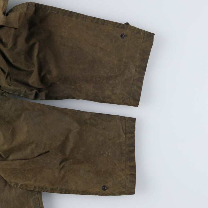Ralph Lauren waxed cotton oiled jacket, made in the USA, men's size M unclear Khaki type Vintage Second Hand