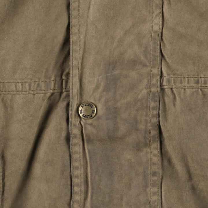 Vintage 70s-80'S Filson waxed cotton oiled jacket, men's size XXL unclear Khaki type Vintage Second Hand