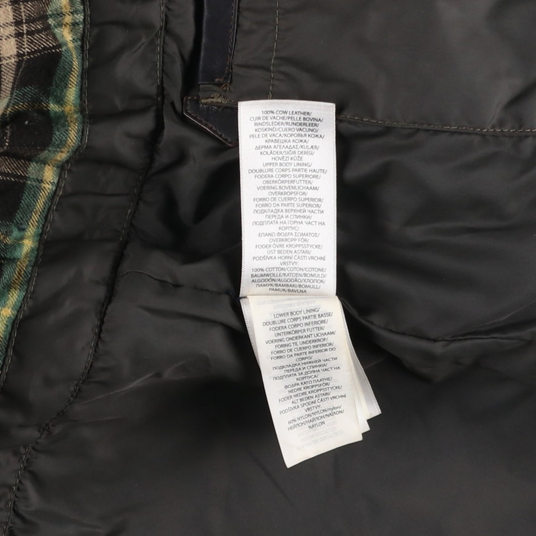 Ralph Lauren POLO by Ralph Lauren Waxed Cotton Oiled Jacket, Men's Size XS (approx.) cotton Green type dark green Vintage Second Hand