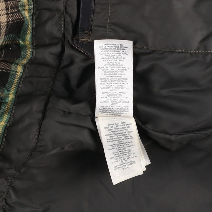 Ralph Lauren POLO by Ralph Lauren Waxed Cotton Oiled Jacket, Men's Size XS (approx.) cotton Green type dark green Vintage Second Hand