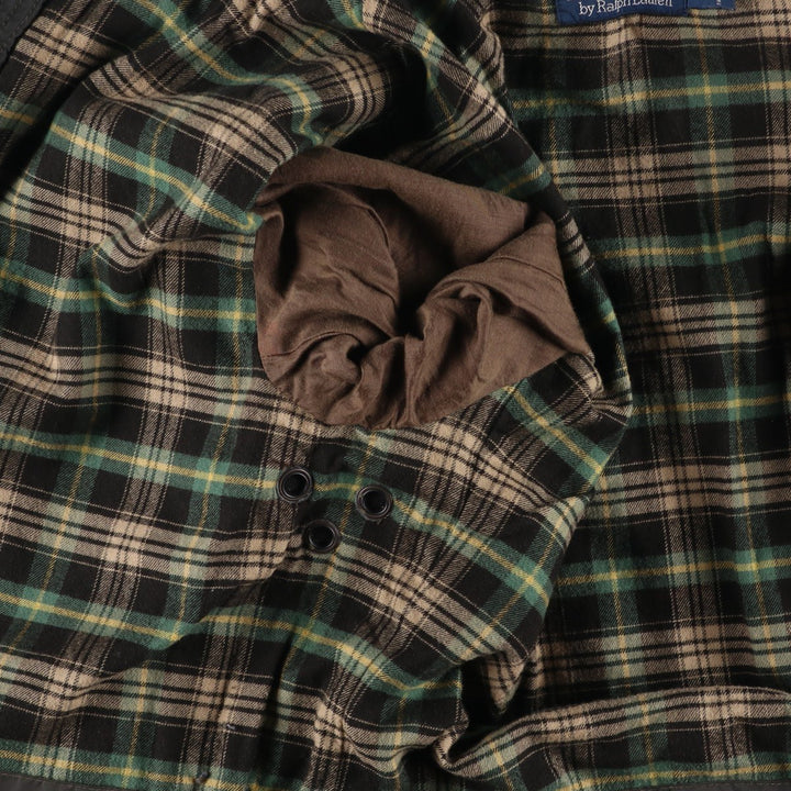 Ralph Lauren POLO by Ralph Lauren Waxed Cotton Oiled Jacket, Men's Size XS (approx.) cotton Green type dark green Vintage Second Hand
