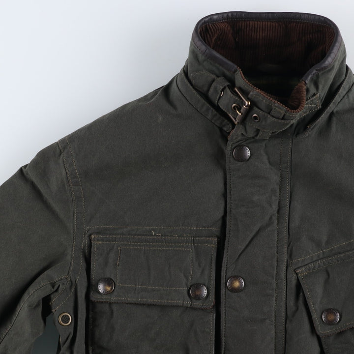 Ralph Lauren POLO by Ralph Lauren Waxed Cotton Oiled Jacket, Men's Size XS (approx.) cotton Green type dark green Vintage Second Hand