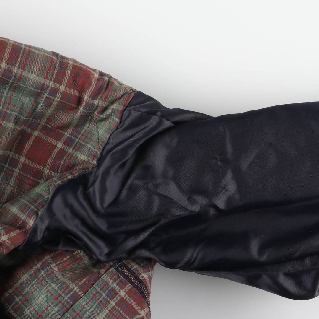 Ralph Lauren POLO by Ralph Lauren padded waxed cotton oiled jacket, men's size XL cotton navy blue type Vintage Second Hand