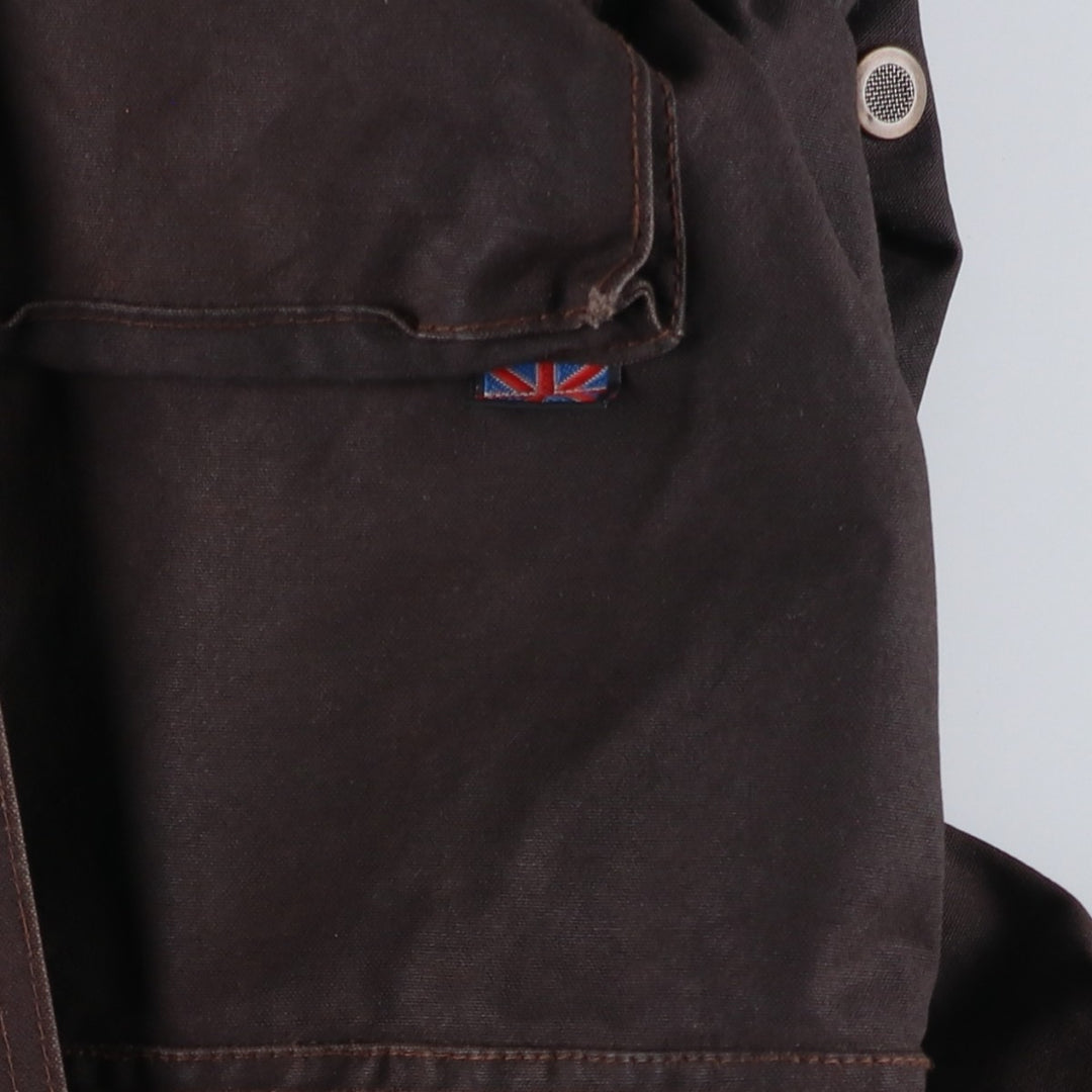 Belstaff Tour Master Trophy Jacket, Gold Label, Waxed Cotton, Oiled Jacket, Men's XL cotton brown type Vintage Second Hand