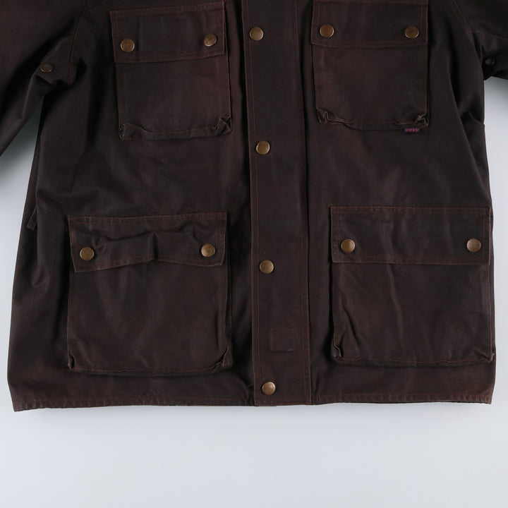 Belstaff Tour Master Trophy Jacket, Gold Label, Waxed Cotton, Oiled Jacket, Men's XL cotton brown type Vintage Second Hand