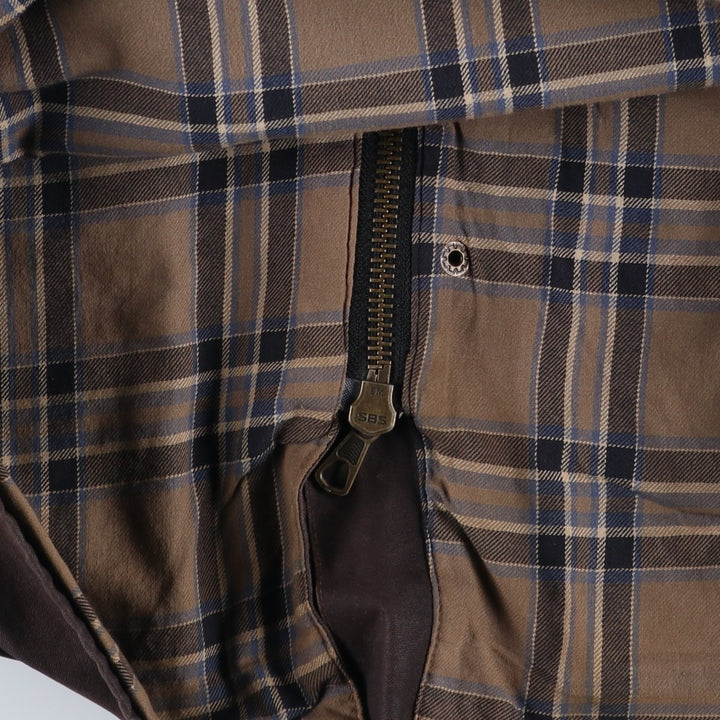 Belstaff Tour Master Trophy Jacket, Gold Label, Waxed Cotton, Oiled Jacket, Men's XL cotton brown type Vintage Second Hand
